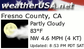 Click for Forecast for Fresno County, California from weatherUSA.net